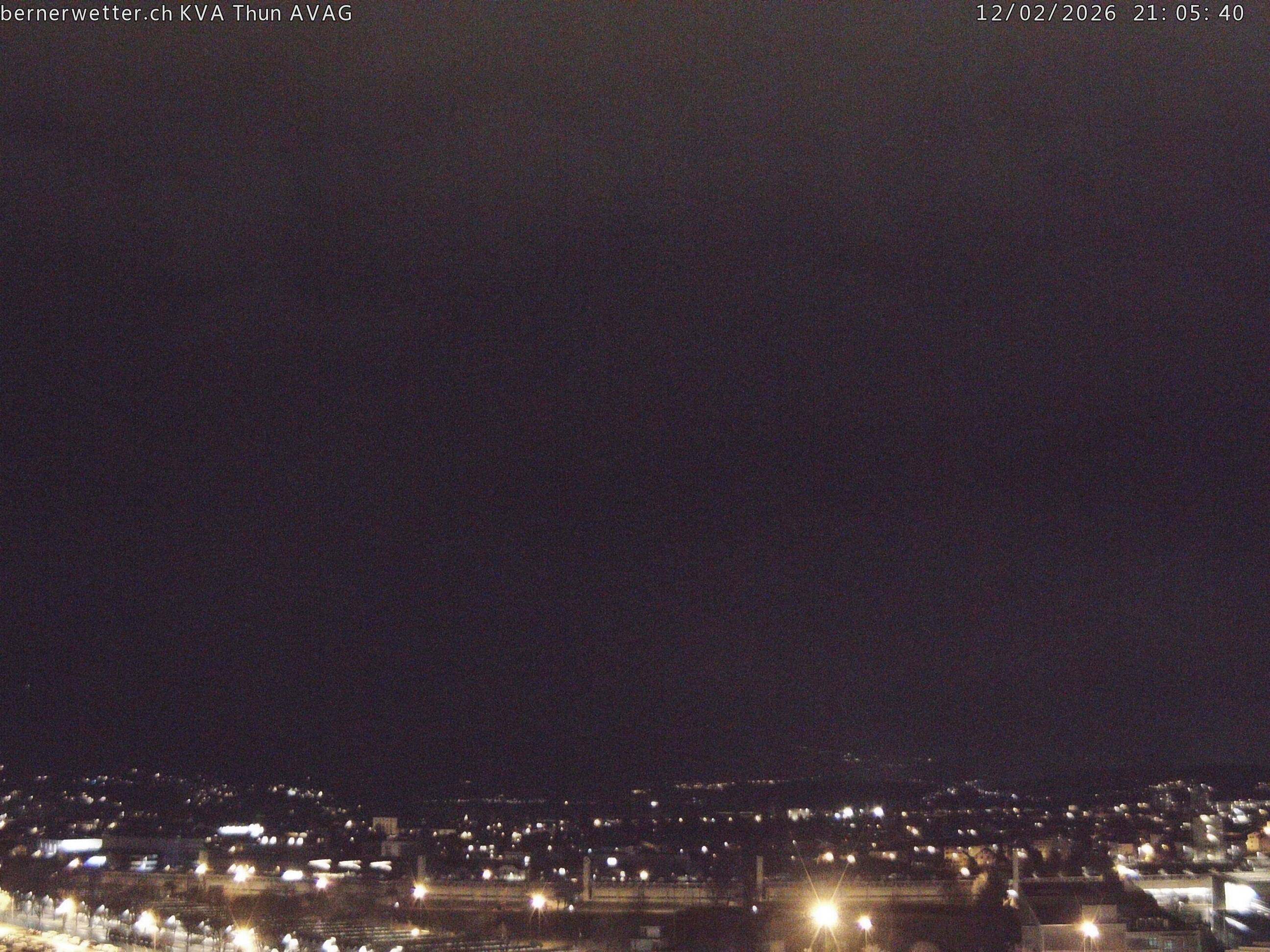 Wetterkamera in Thun, Sicht auf Berner Alpen und Jura